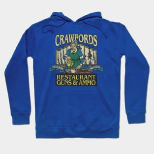 Crawfords Restaurant, Guns & Ammo 1980 Hoodie